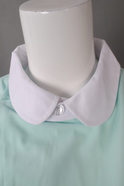 SKNU004 custom-made princess collar clinic uniform order nurse uniform custom-made hospital uniform design clinic uniform style clinic uniform supplier HK Shute clinic uniform price detail view-1